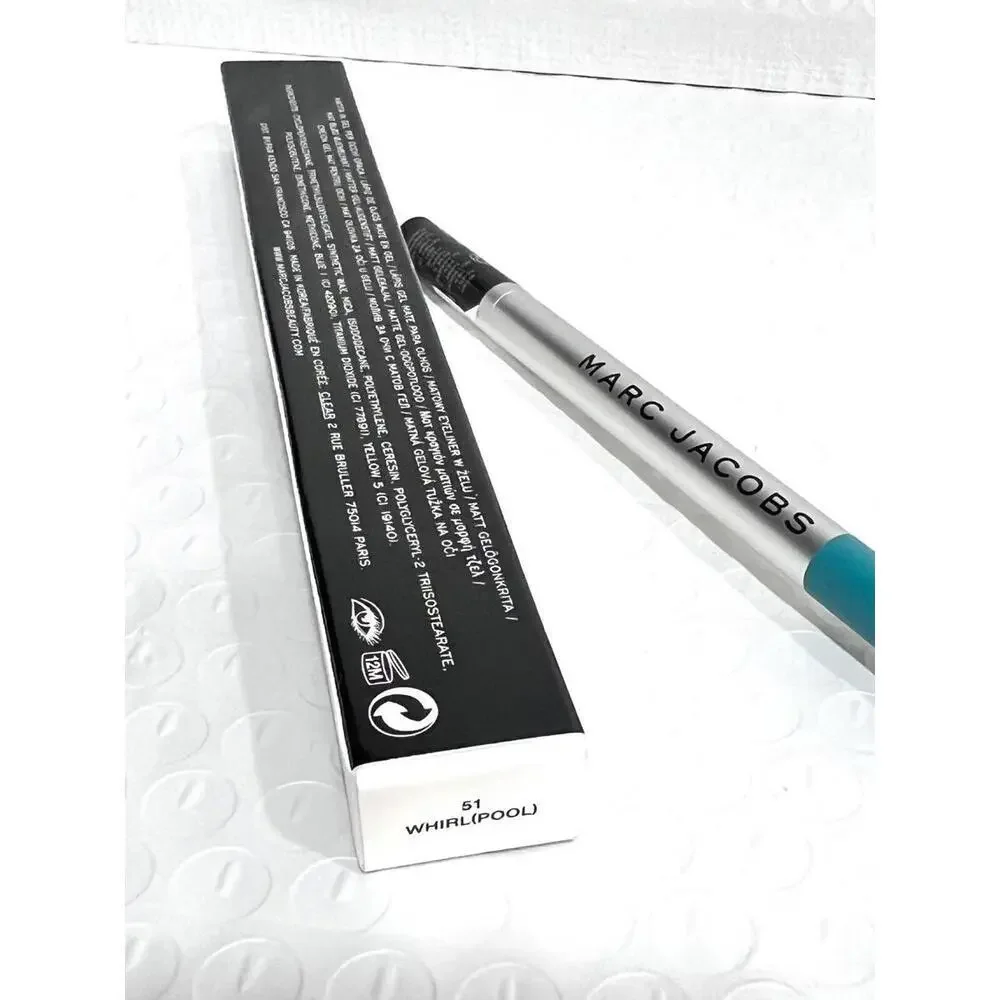 Marc Jacobs Highliner Matte Gel Eye Crayon Whirlpool Whirl(Pool) 51‎ New In Box